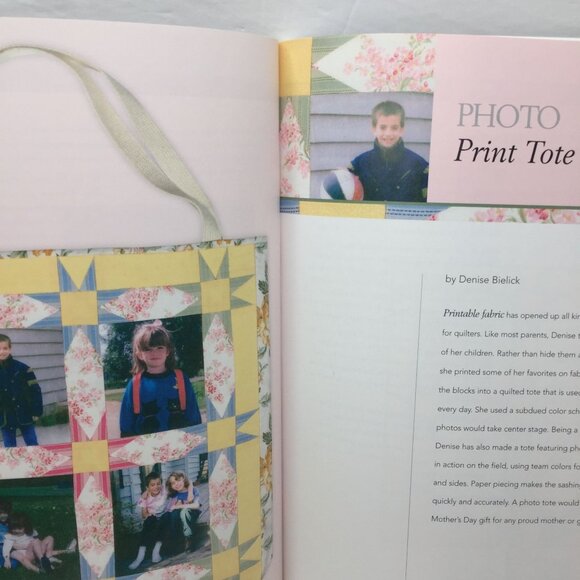 2004 When Quilt Designers Think Small 20 Innovative Projects Decorate Paperback - Picture 5 of 15